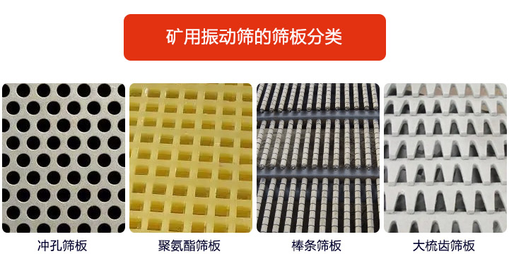 <a href='http://m.lovejoke.net.cn' title='振動(dòng)篩' target='_blank'>振動(dòng)篩</a>篩板種類(lèi)